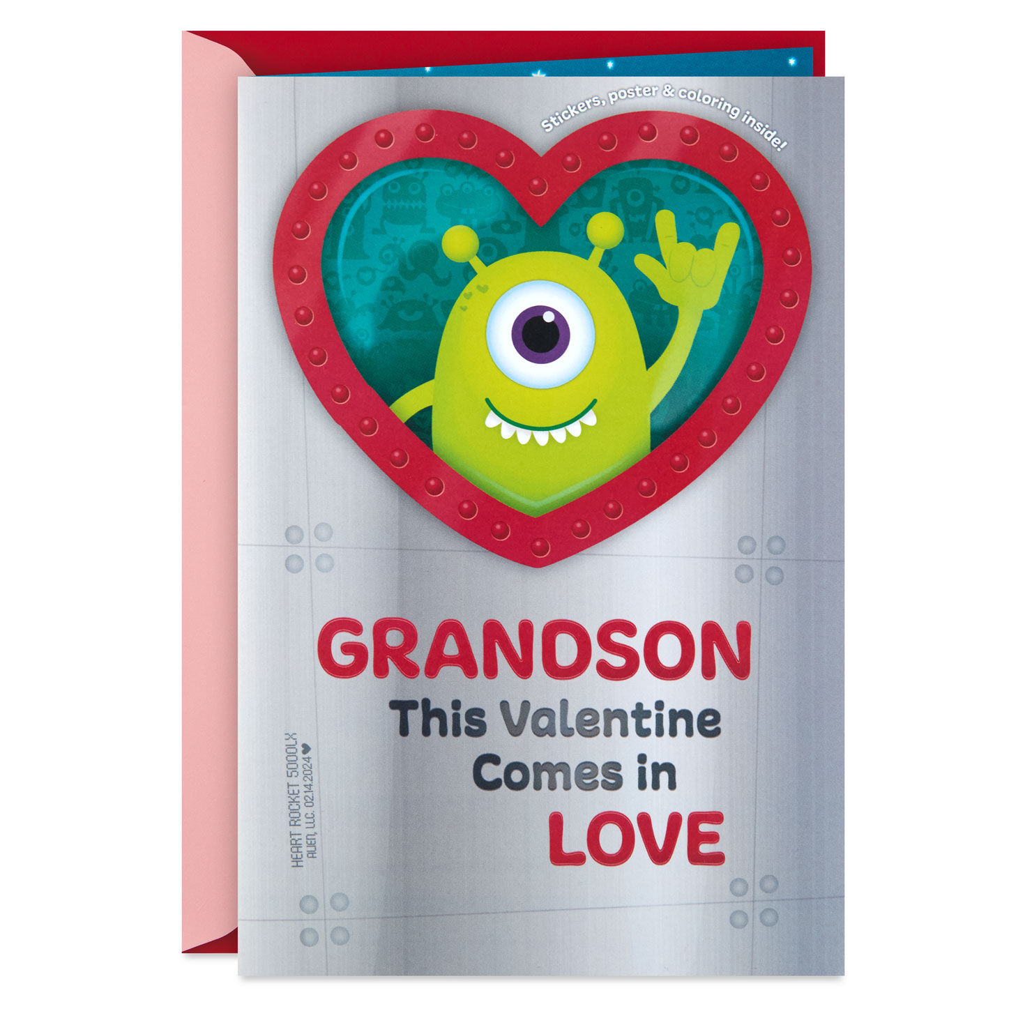 Grandson, This Valentine Comes in Love