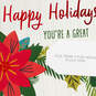 You're Appreciated Customizable Holiday Card With Service Provider Stickers, , large image number 4