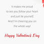 I'm Proud of You Valentine's Day Card for Daughter, , large image number 3