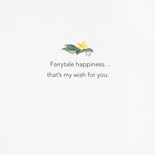 Disney The Princess and the Frog Tiana Happy Wish Quilled Paper Handmade Card, 