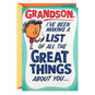 You're Great Birthday Card for Grandson, , large image number 1