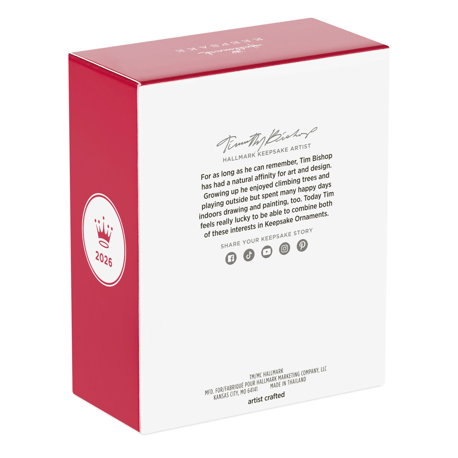 Harry Potter Fighting Snake Keepsake Ornament Package Back image number 8