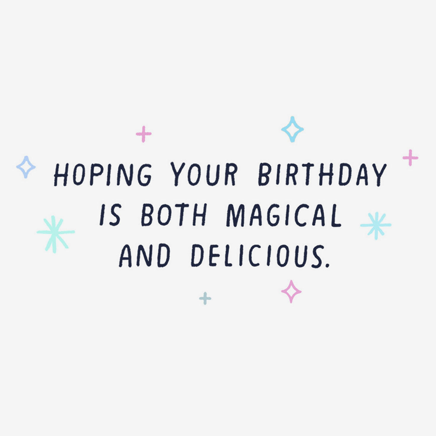 Magical and Delicious Unicorn Funny Birthday Card, , large image number 2