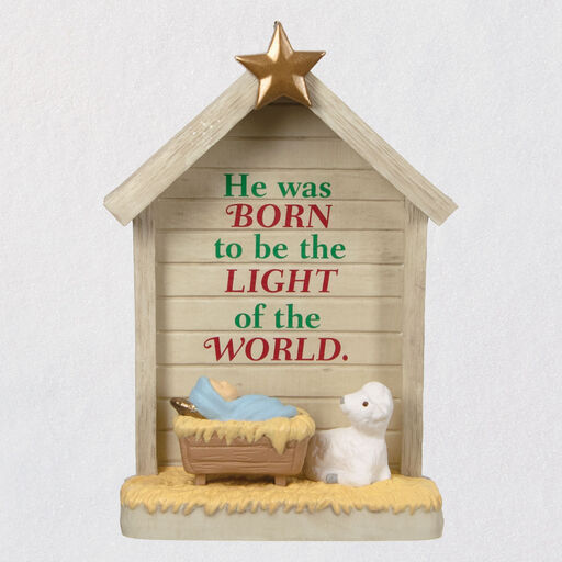 Light of the World Nativity Ornament, 