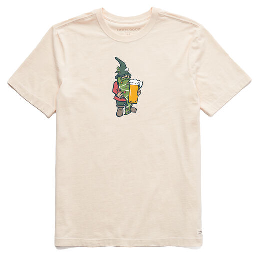 Life Is Good Holiday Beer Off-White Men's T-Shirt, 