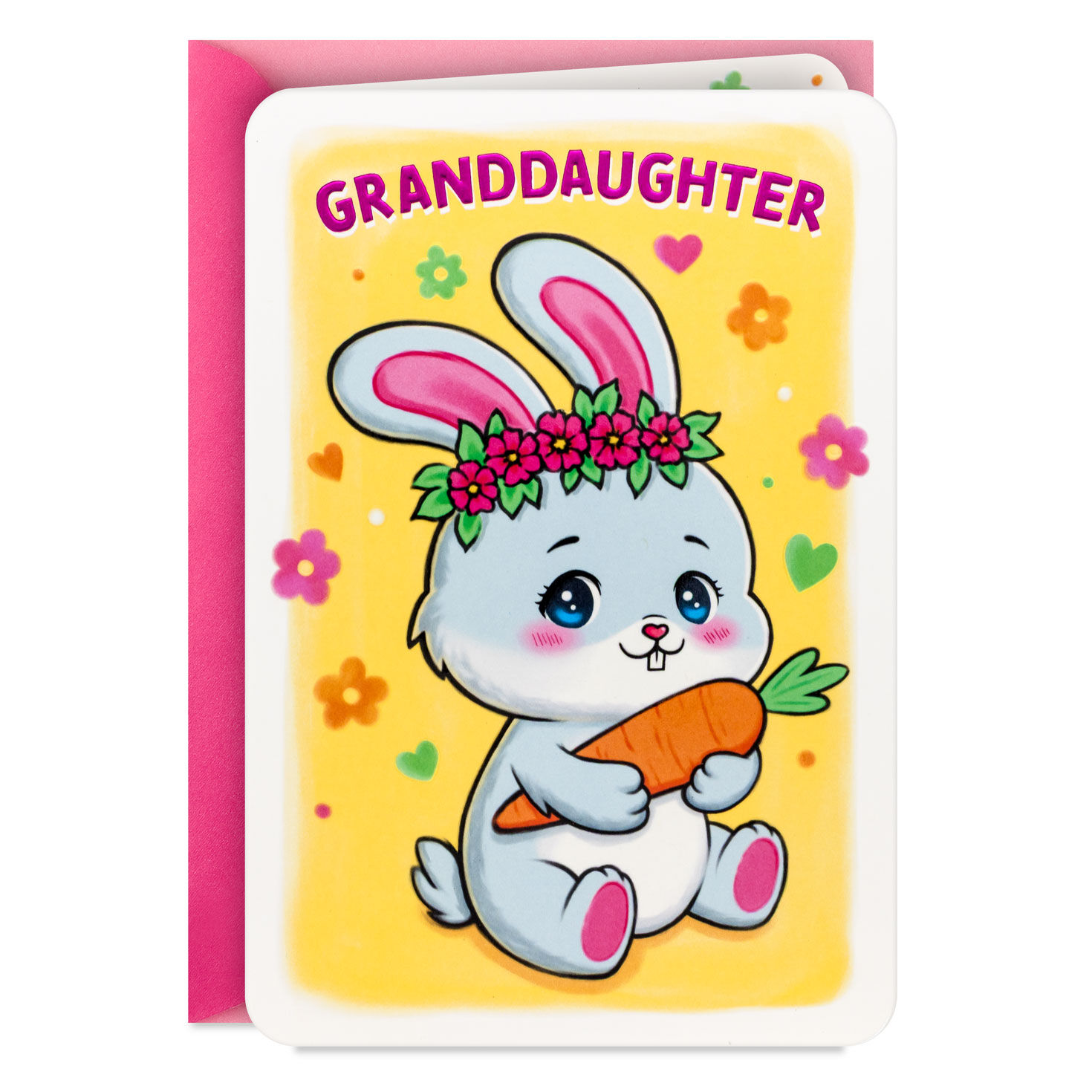 Cute As A Bunny Easter Card for Granddaughter