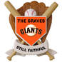 MLB Baseball Personalized Ornament, Giants™, , large image number 1
