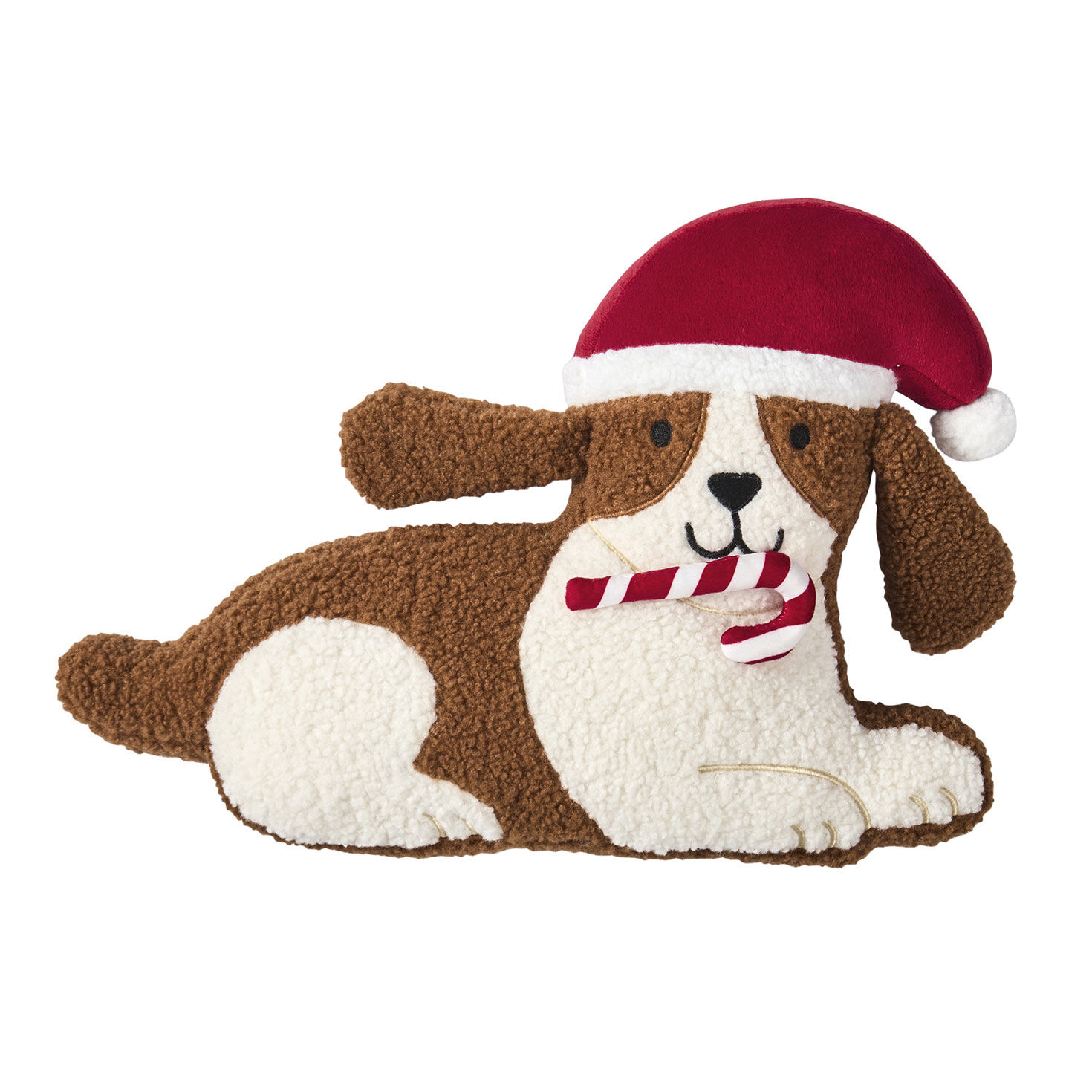 Hallmark Holiday Dog Shaped Toy Pillow - 16WX12.5H