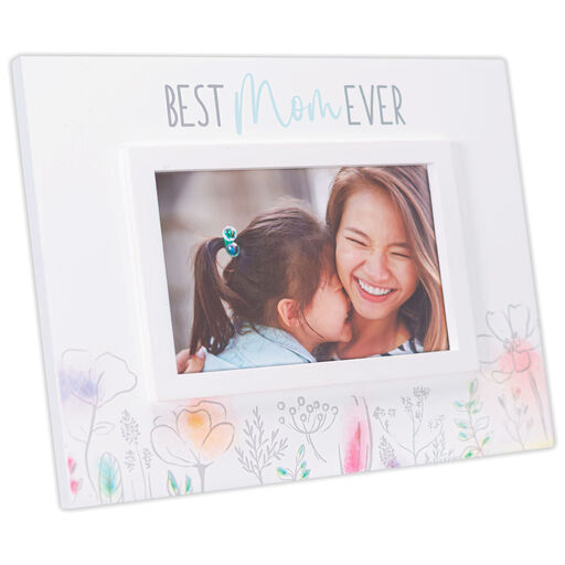 Malden Best Mom Ever Watercolor Picture Frame, 4x6, 