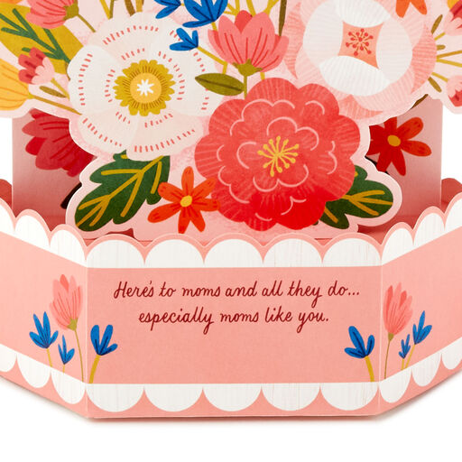 Best Mom Ever Musical 3D Pop-Up Card With Light, 