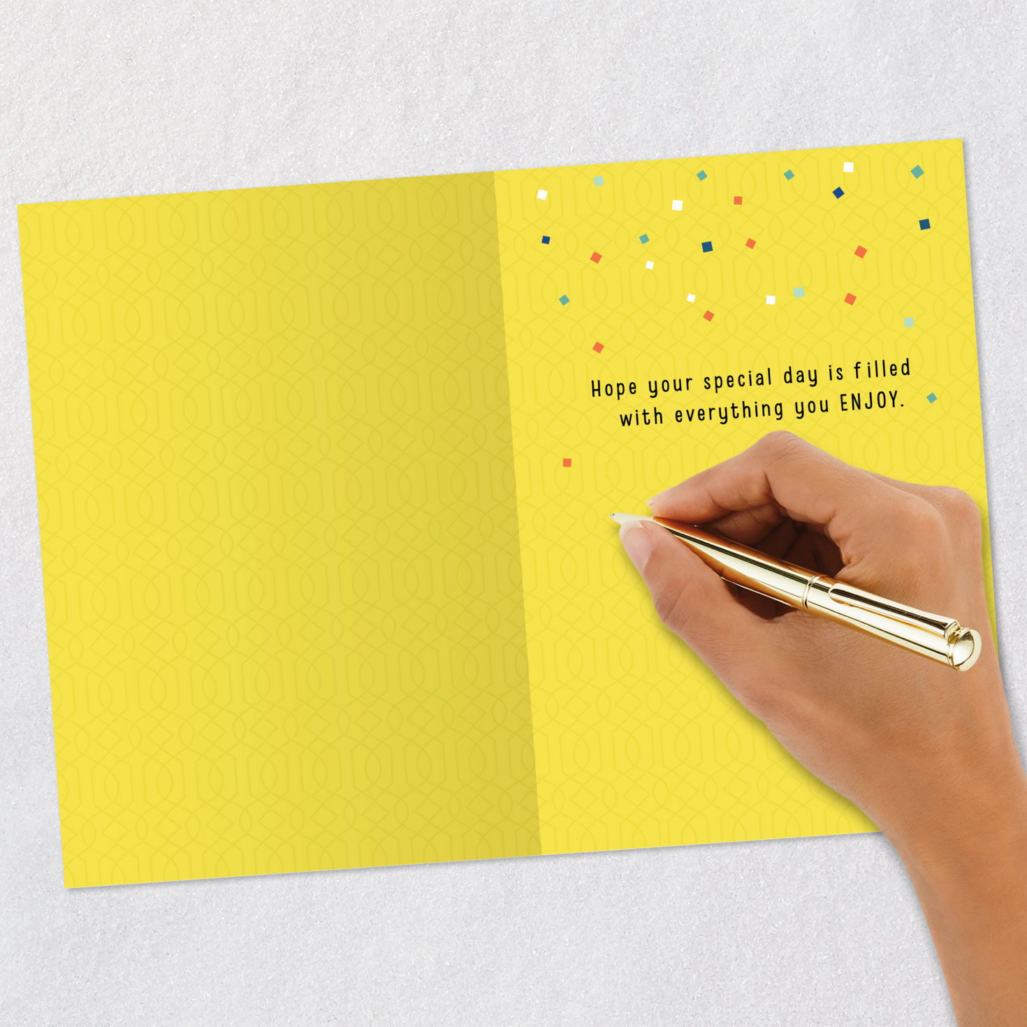 Party Hats Birthday Card, , large image number 6