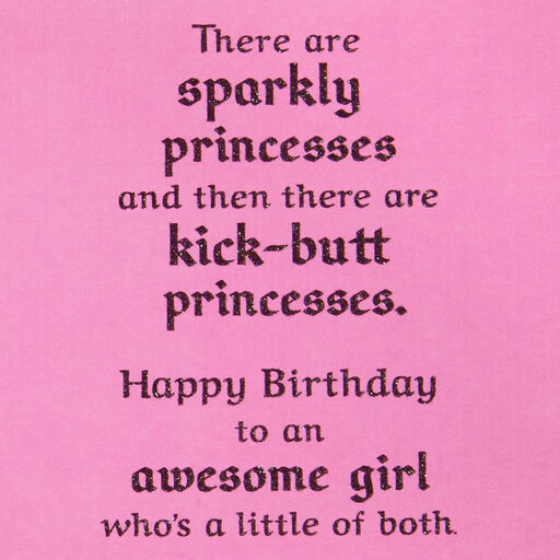 Star Wars™ Princess Leia™ Awesome Girl Birthday Card, 