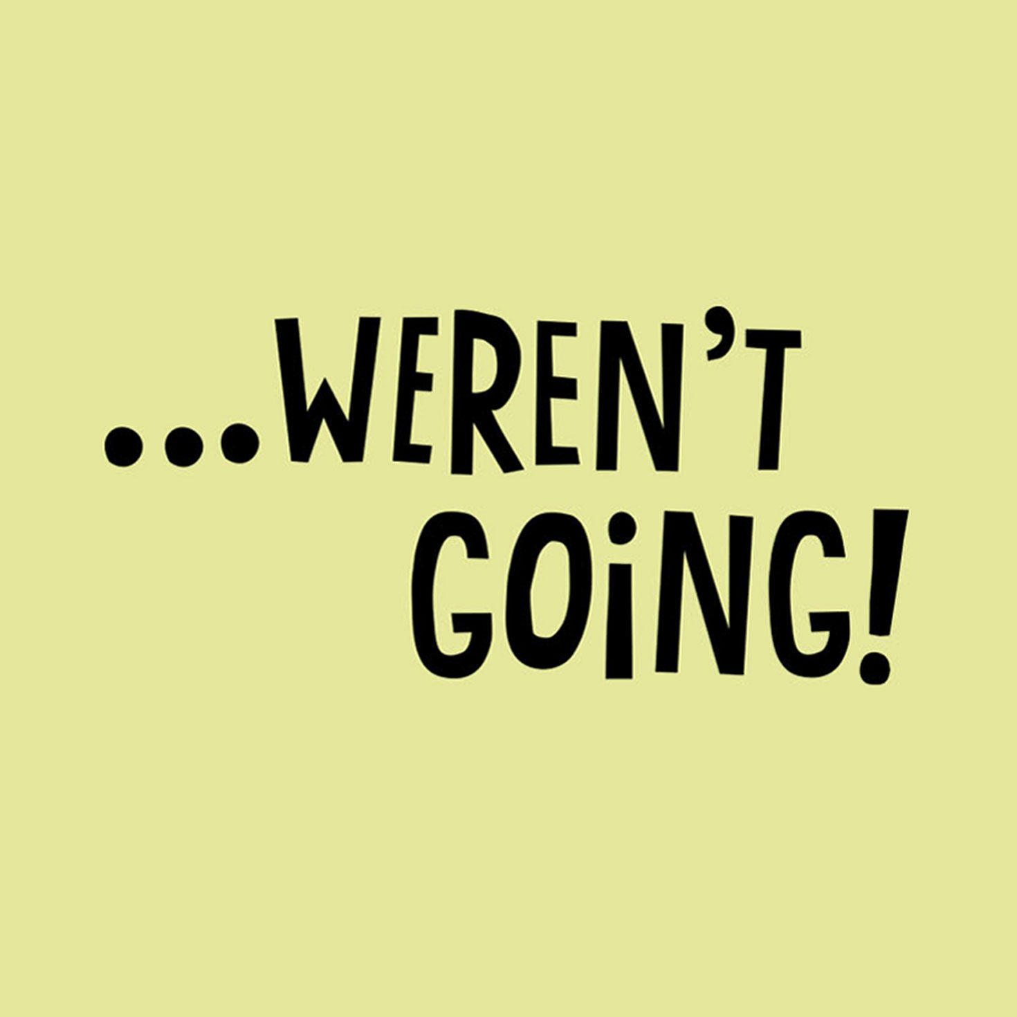 Cartoon Characters Funny Goodbye Card  image number 2