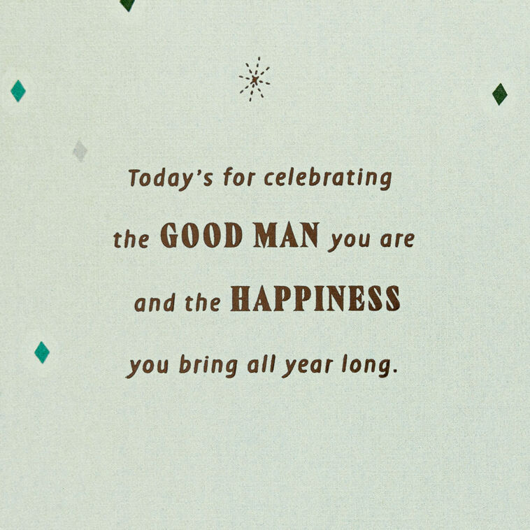 The Good Man You Are Birthday Card for Stepdad, , large image number 2