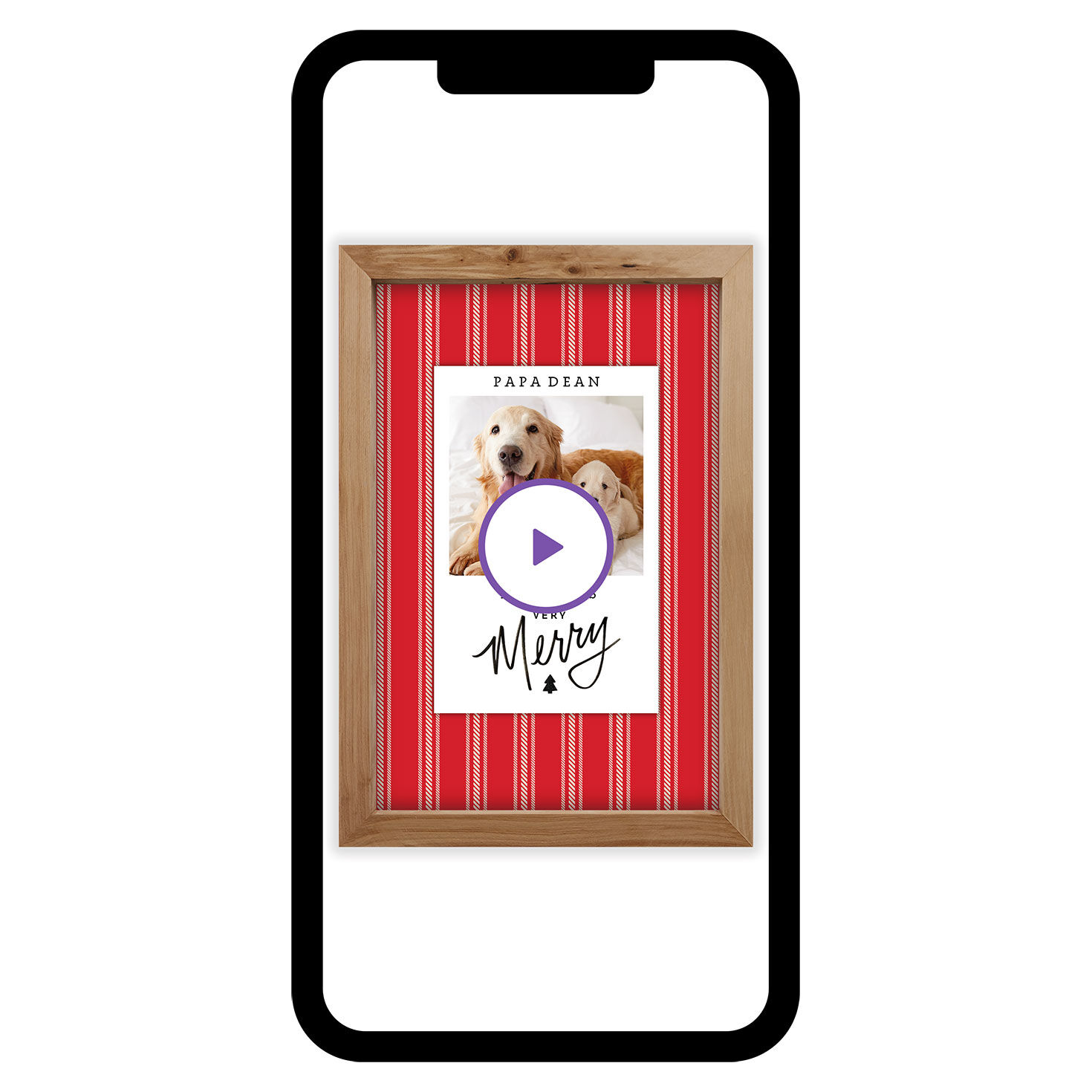 Rustic Farmhouse Very Merry Christmas eCard