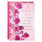 A Mom's Love Pink Flowers Mother's Day Card, , large image number 1