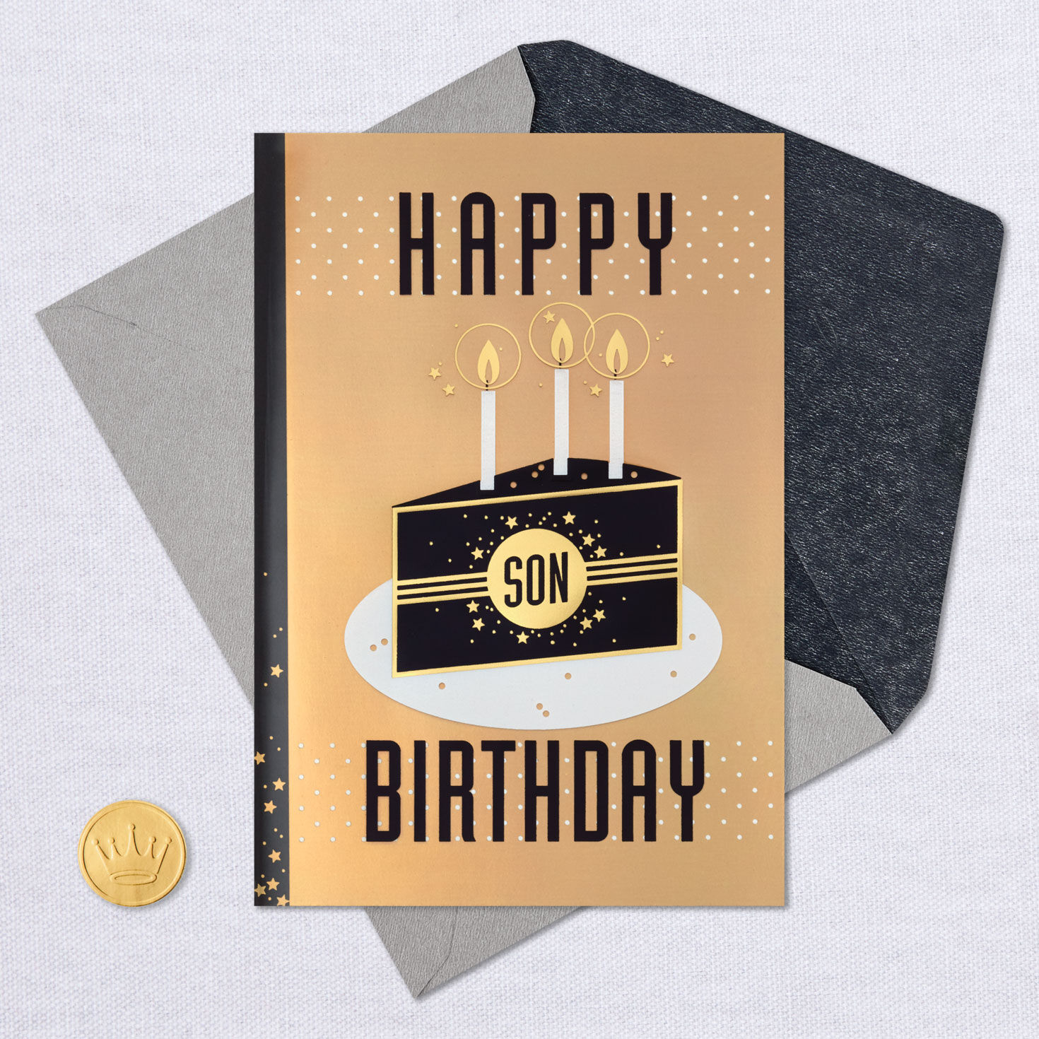 Just the Man I Hoped You'd Be Birthday Card for Son, , large image number 5