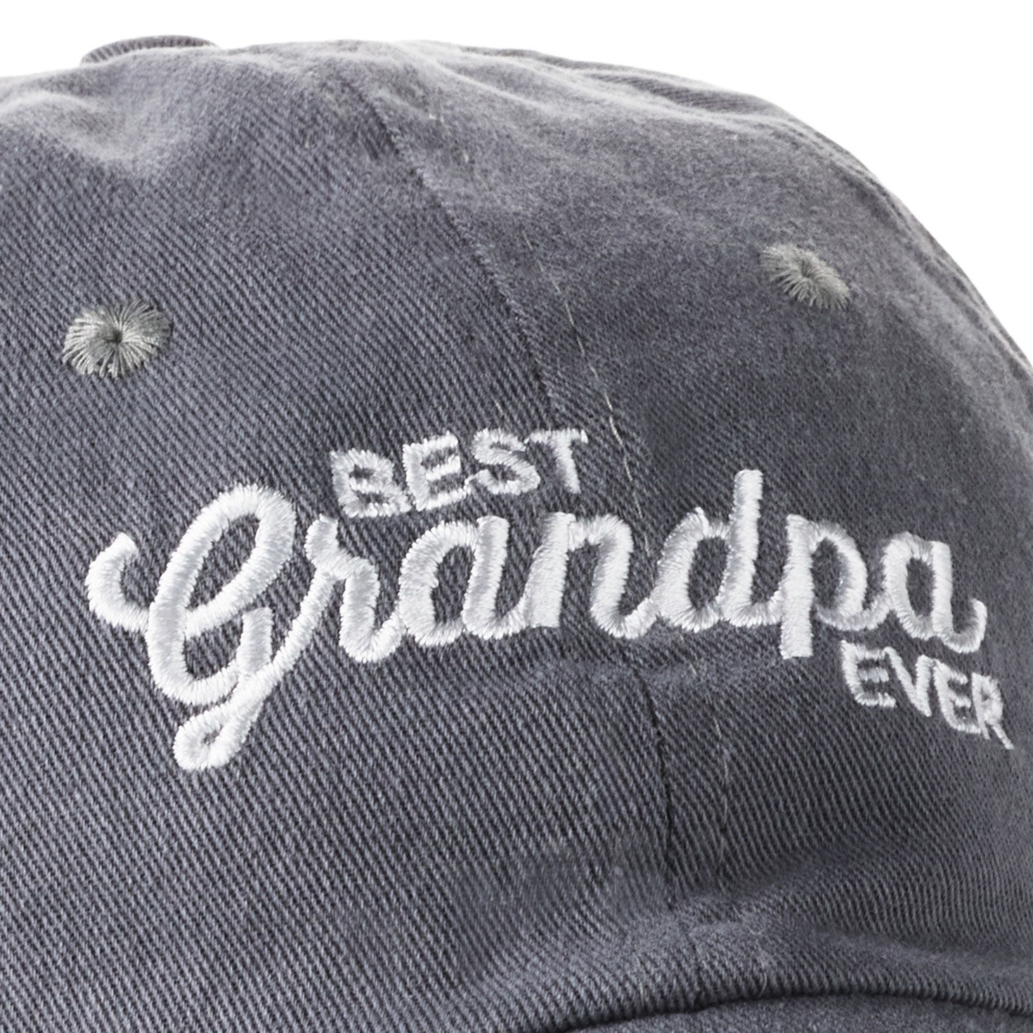 Best Grandpa Ever Gray Twill Baseball Cap for only USD 14.99 | Hallmark