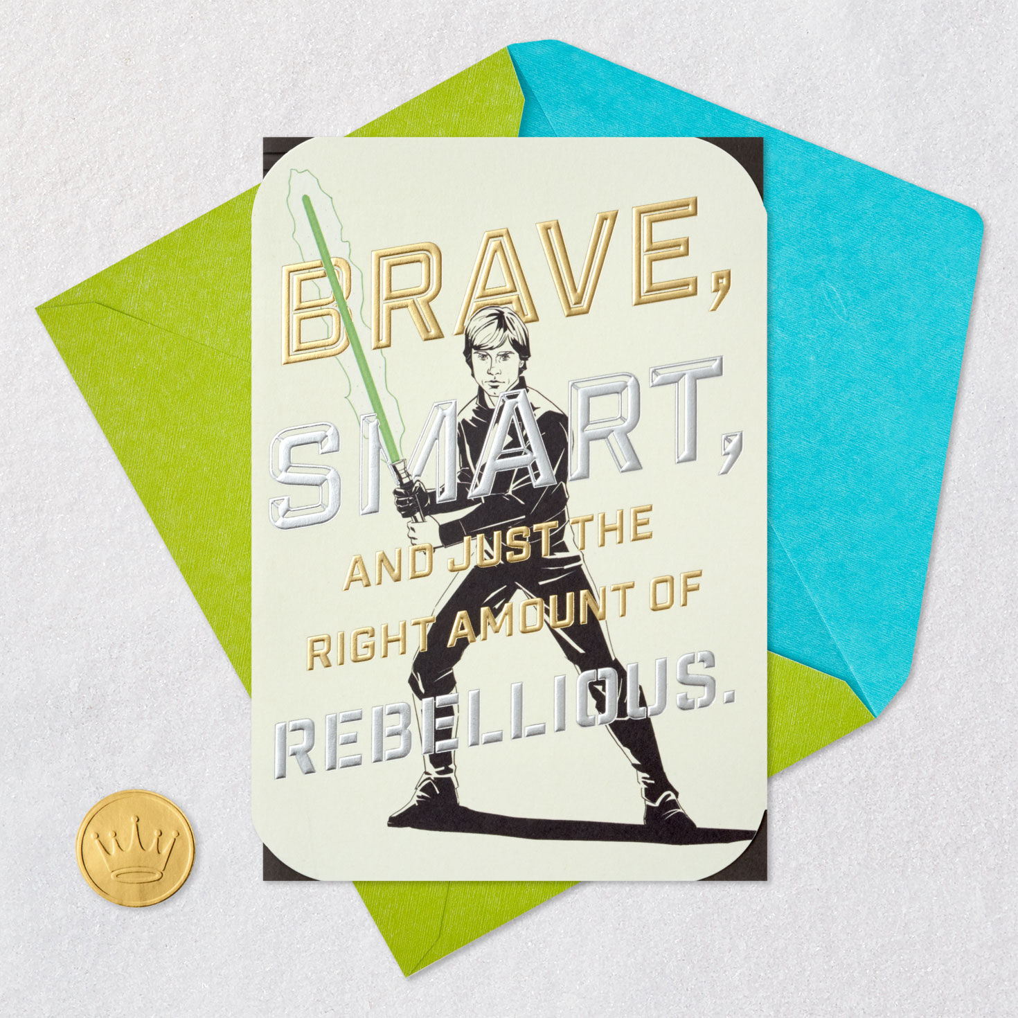 Star Wars™ A Force to Be Reckoned With Birthday Card for Son for only USD 5.59 | Hallmark