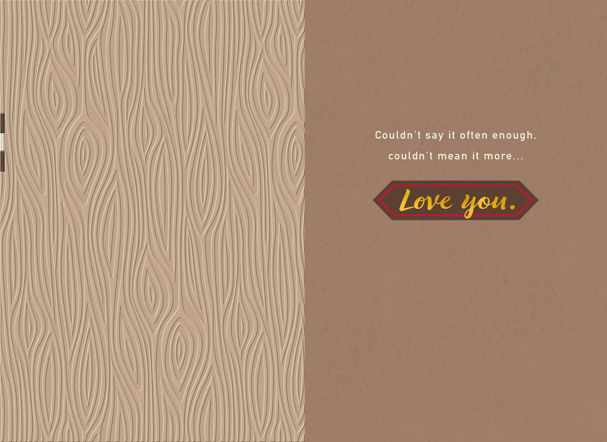 Love You Sweetest Day Card for Son