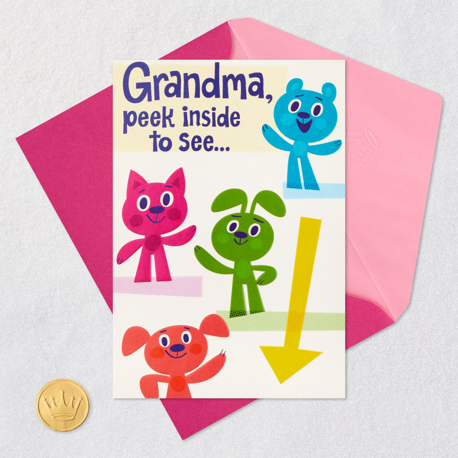 How Big Grandkids' Love Can Be Birthday Card for Grandma, , large image number 5