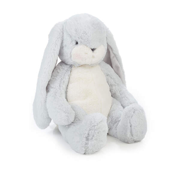 Bunnies by the Bay Little Nibble Gray Bunny Stuffed Animal, 12", , large image number 3