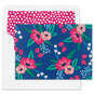 Bright Flowers on Dark Blue Blank Note Cards, Pack of 10, , large image number 2
