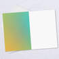 Personalized Rainbow Ombré Graduation Photo Card, , large image number 2