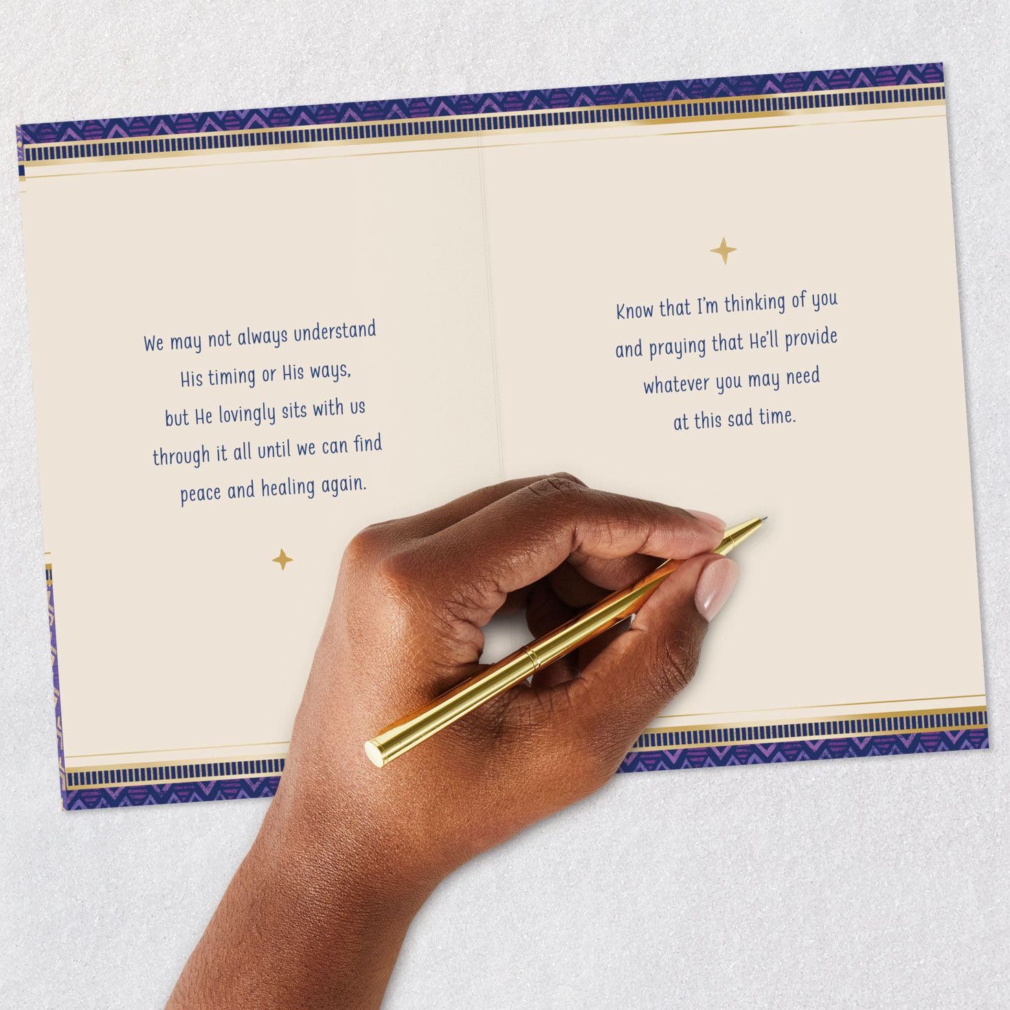 He Will Provide What You Need Religious Sympathy Card for only USD 3.99 | Hallmark