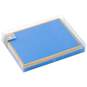 Blue and Gold Border Folded Note Cards, Box of 10, , large image number 2