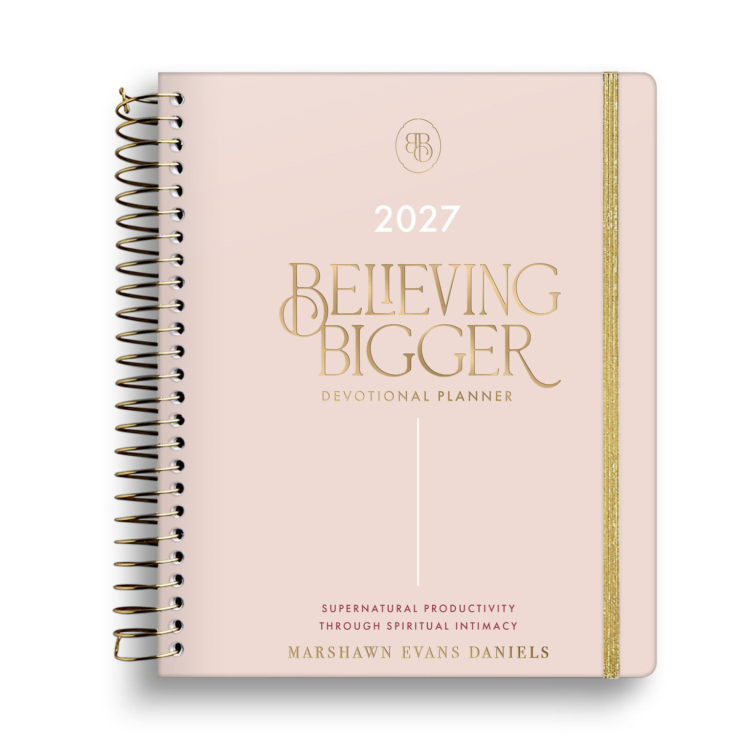 Marshawn Evans Daniels Believing Bigger 18-Month Devotional Planner for '26-'27