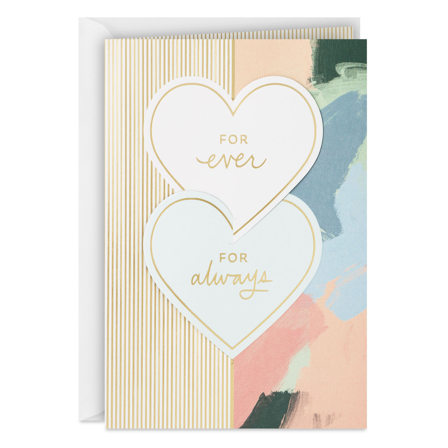 For Ever and For Always Romantic Anniversary Card