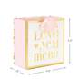 Love You More Small Square Gift Bag, 5.5", , large image number 3