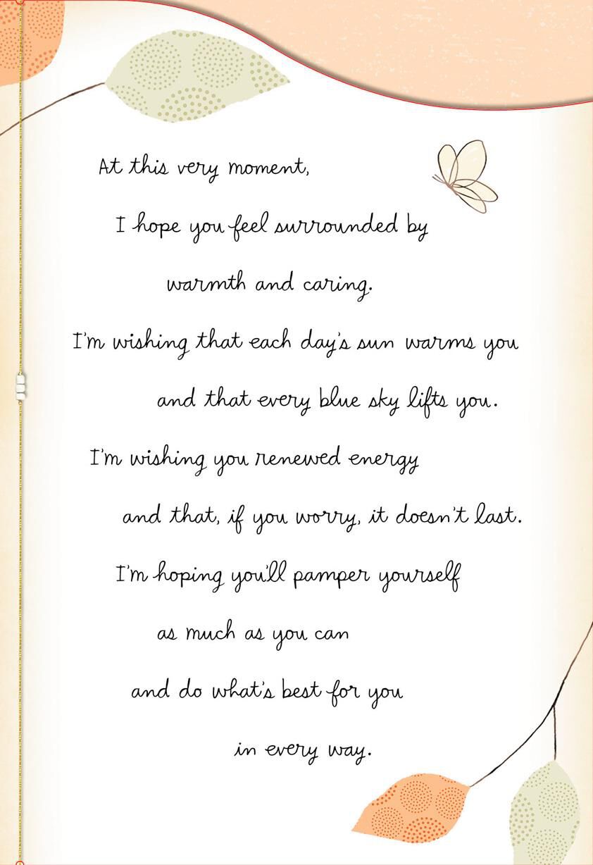 You Mean So Much to Me Encouragement Card