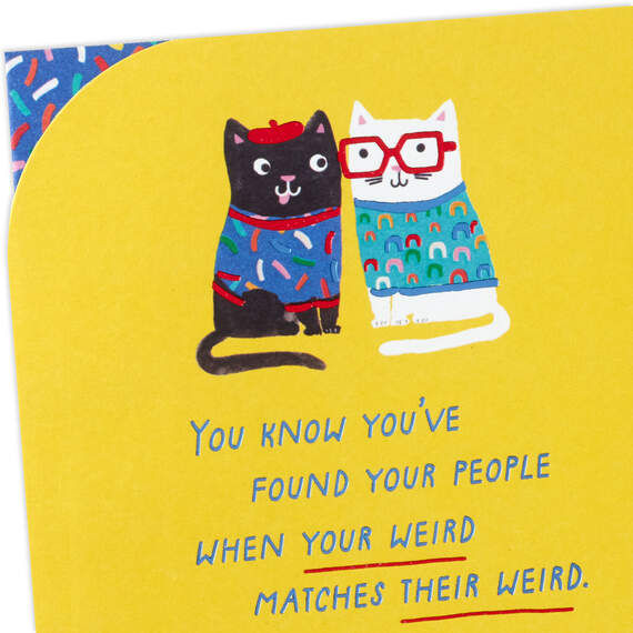 My Kind of Weirdo Friendship Card, , large image number 4