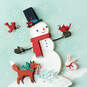 Happy Holidays Snowman and Forest Friends Holiday Card, , large image number 4