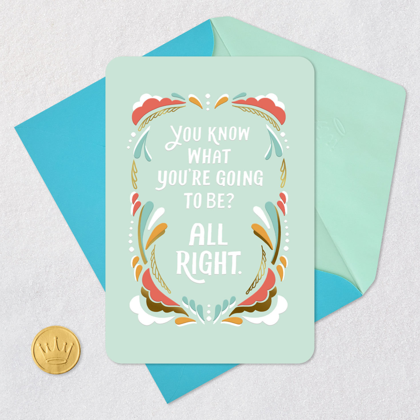 Going To Be All Right Encouragement Card, , large image number 5