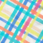 Bright Pastel Plaid Dinner Napkins, Set of 16, , large image number 4