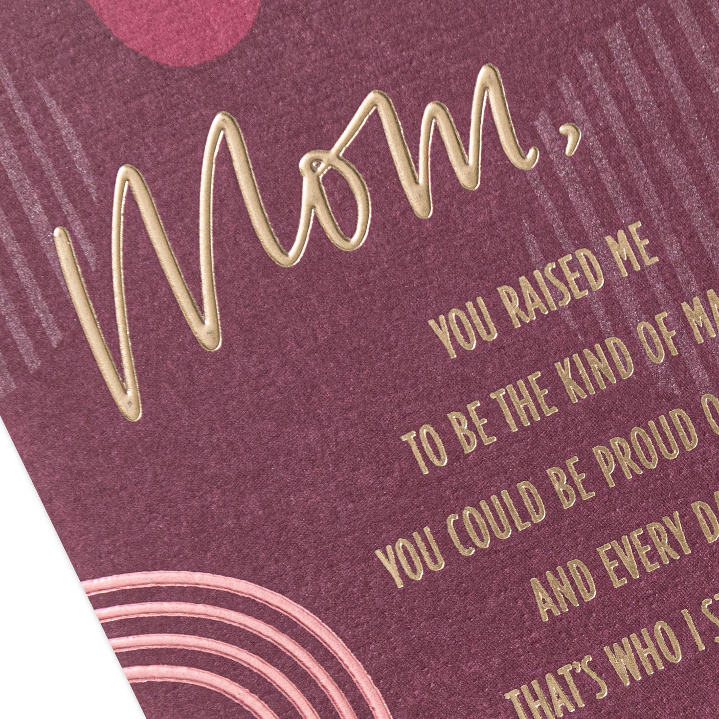 A Man Who's Deeply Grateful Mother's Day Card for Mom From Son, , large image number 5