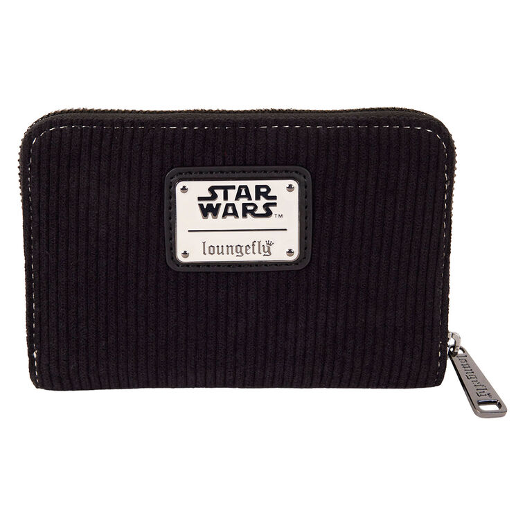 Loungefly Star Wars Luke Skywalker Wallet - Textile & Vegan Leather, 5 Card Slots, ID Window
