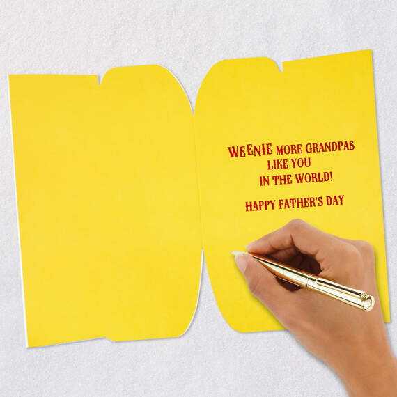 Hot Dog Puns Funny Father's Day Card for Grandpa, , large image number 6