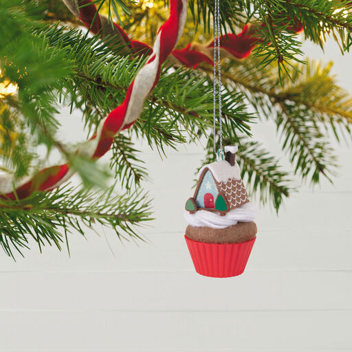 Christmas Cupcakes Gingerbread Goodness Ornament, 