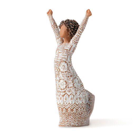 Willow Tree Courageous Joy African-American Woman Figurine, 