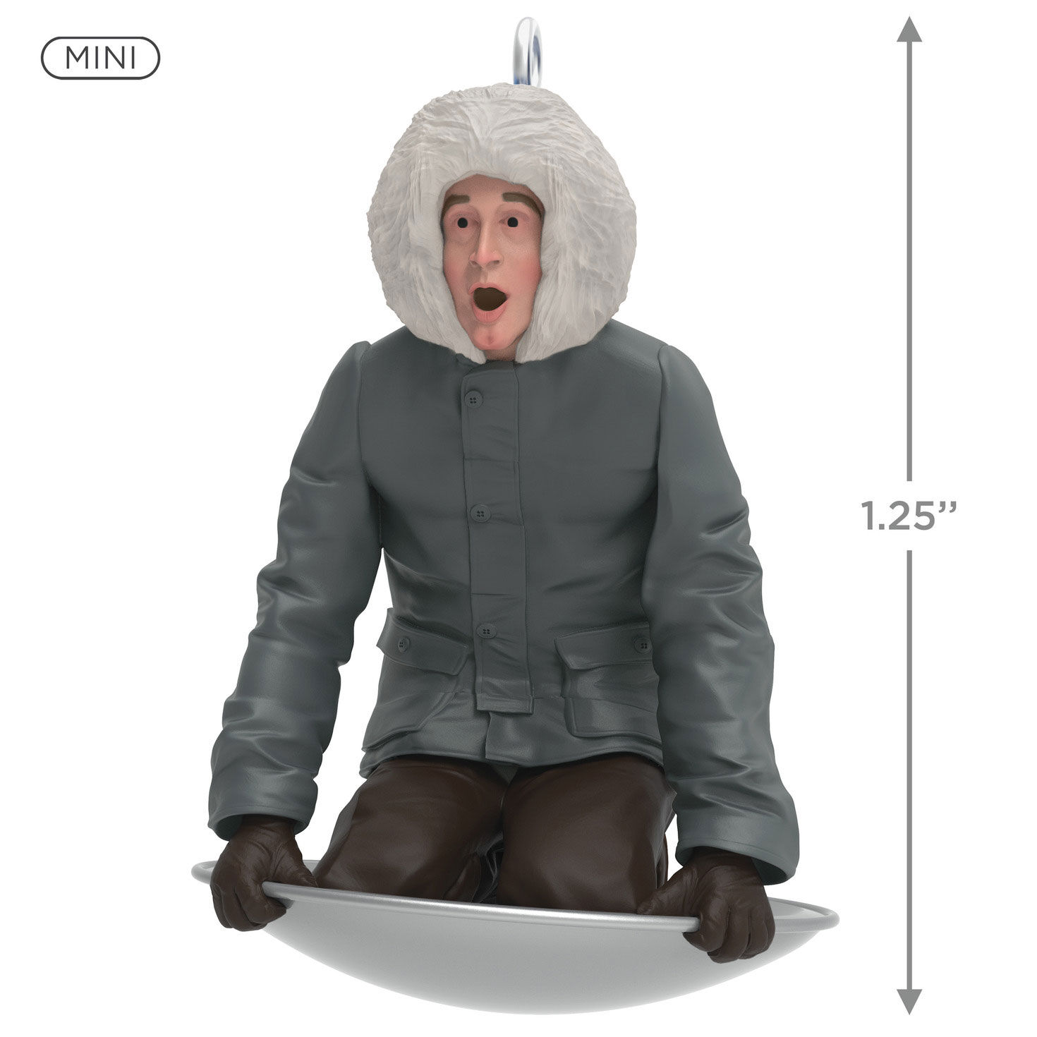 Clark Griswold on Sled Keepsake Ornament  image number 3