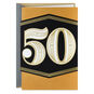 Golden Means 50th Anniversary Card, , large image number 1
