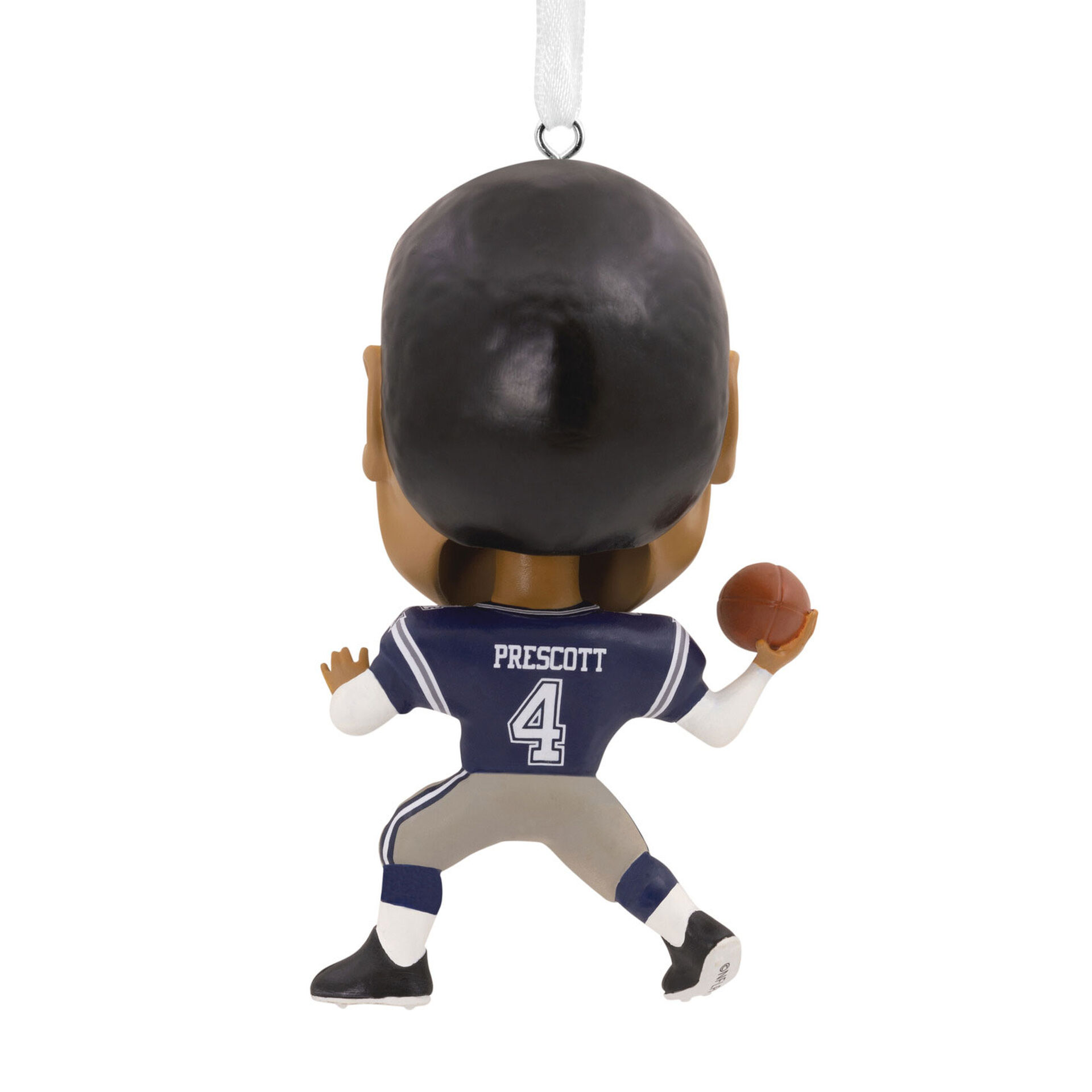 NFL Dallas Cowboys Dak Prescott Bouncing Buddy Hallmark Ornament Gift