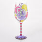 Lolita Happy 80th Birthday Handpainted Wine Glass, 15 oz., , large image number 2