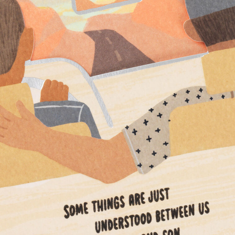 Father and Son Bond Birthday Card for Him, , large image number 4