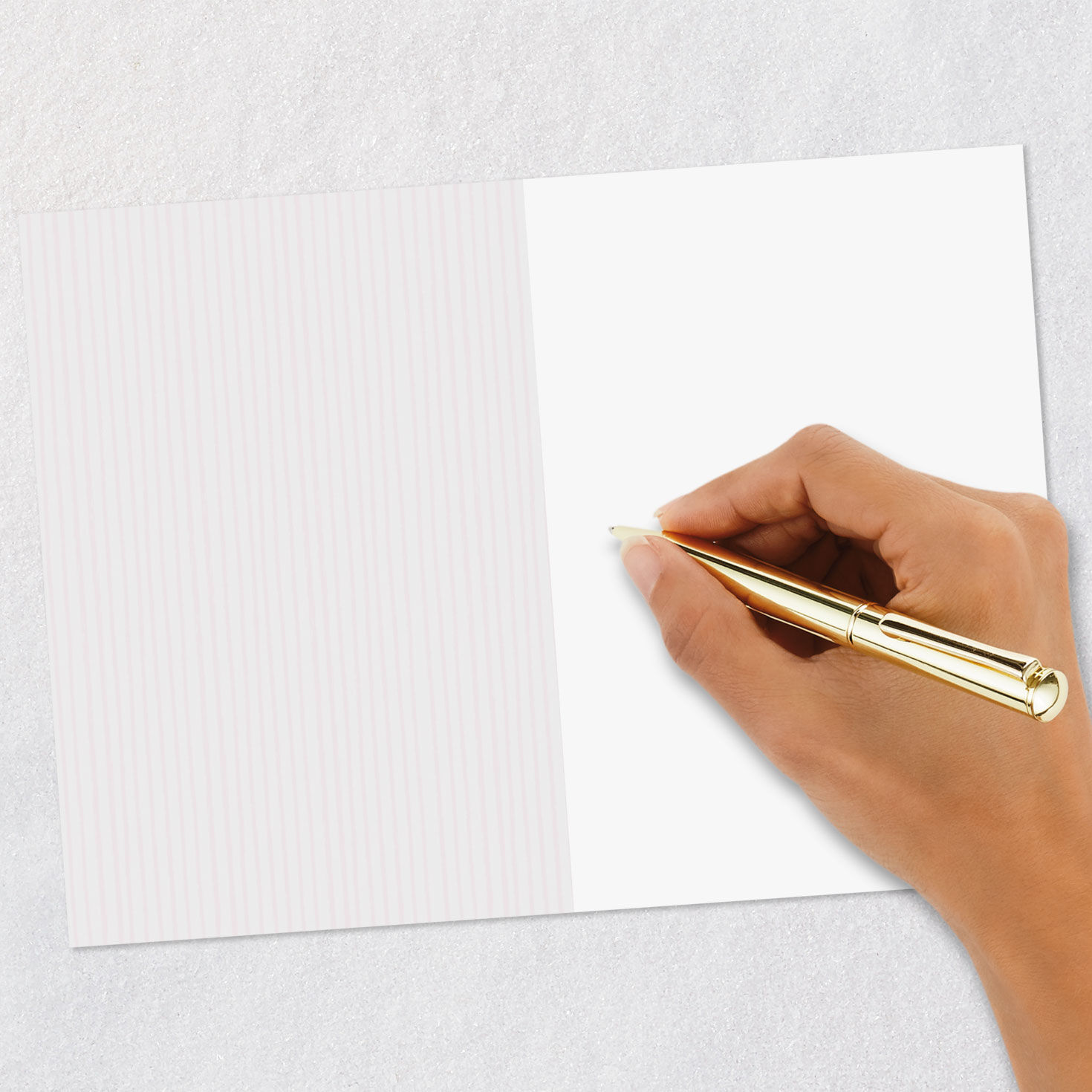 Smiling Blue Post Office Mailbox Funny Blank Card Signing card image number 5