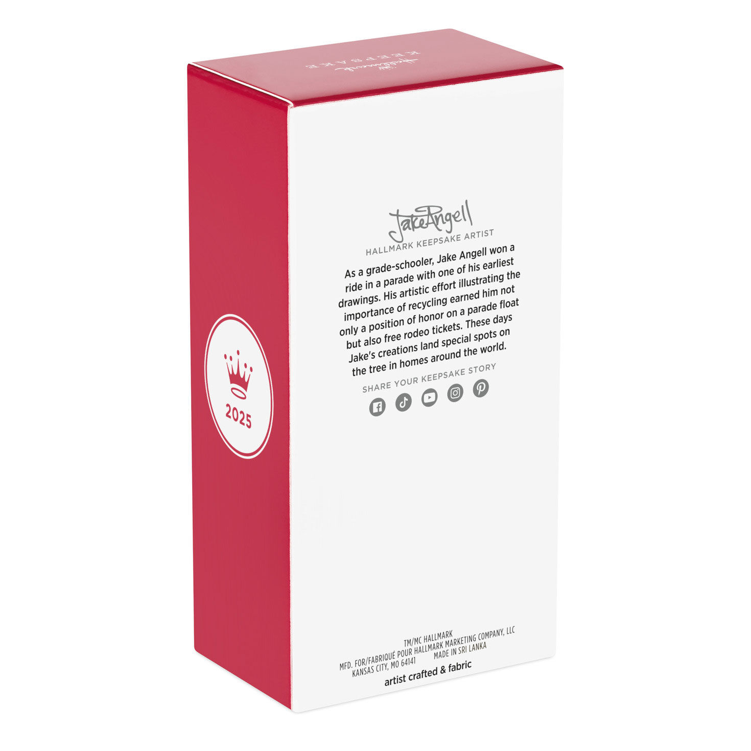 Barbie Ballerina Keepsake Ornament package back image number 8